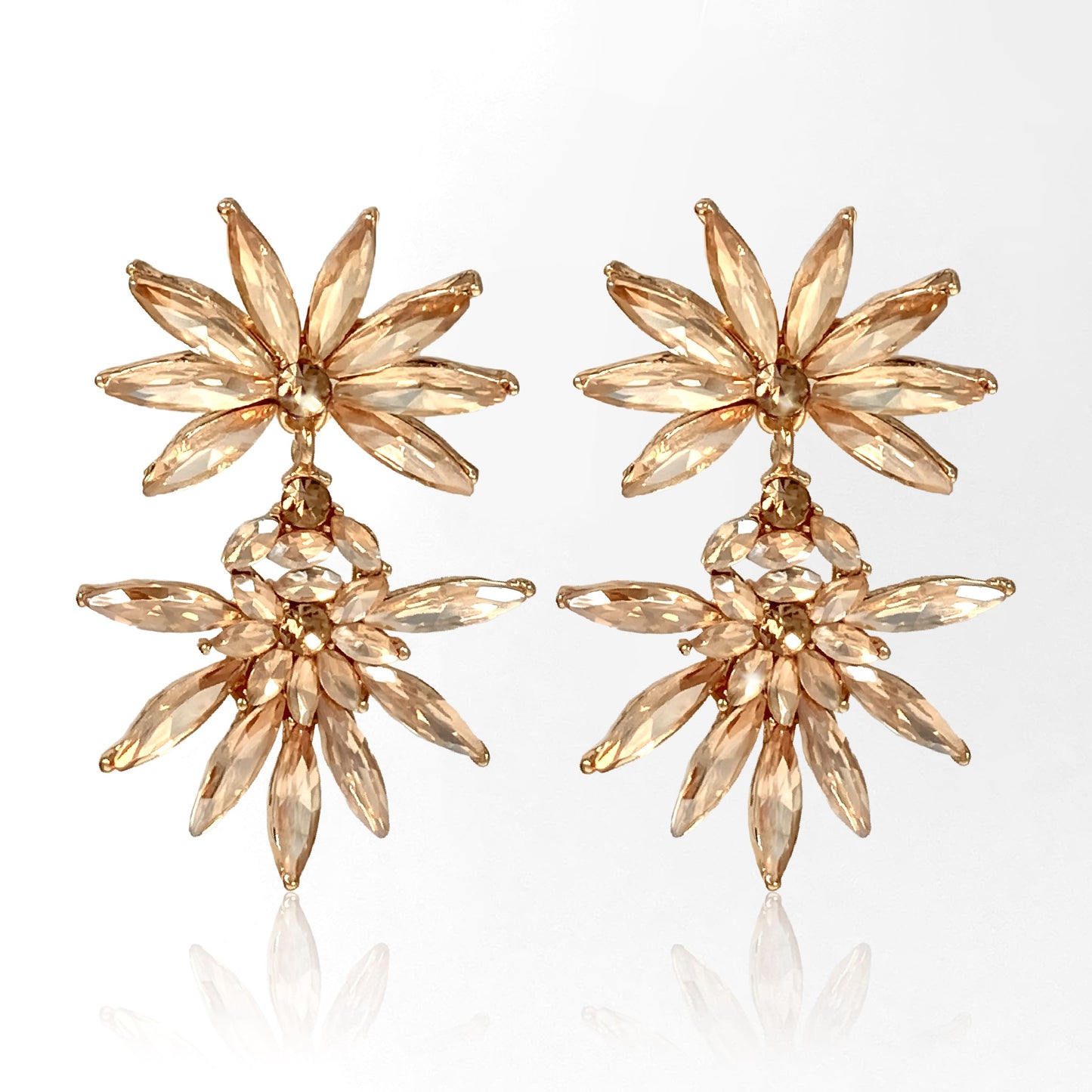 Aretes Star Glam Dorado