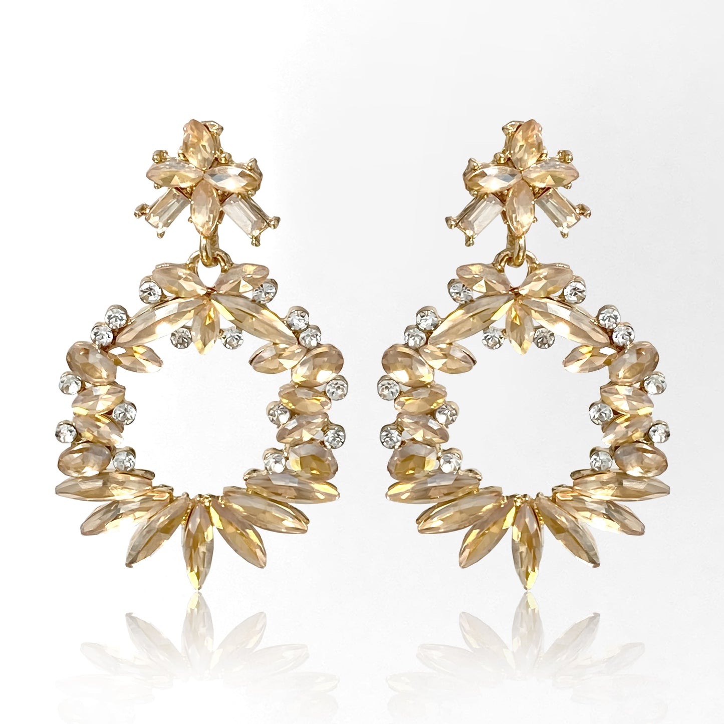 Aretes Golden Amber