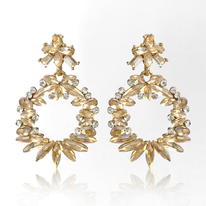 Aretes Golden Amber