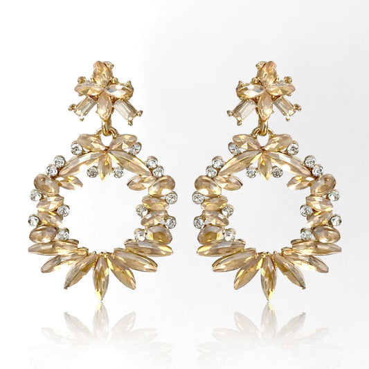 Aretes Golden Amber
