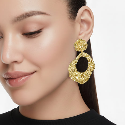 Aretes Golden Twin