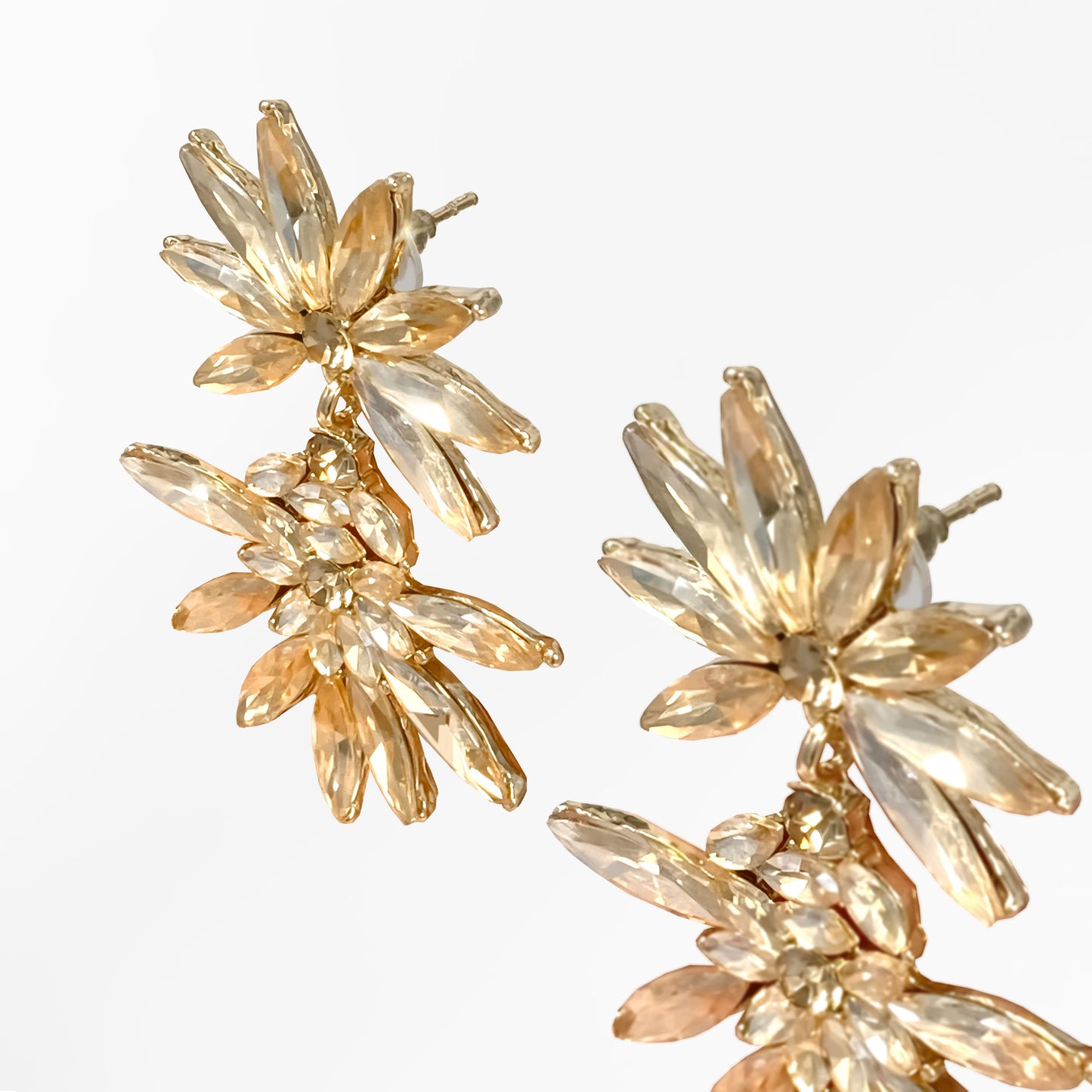 Aretes Star Glam Dorado