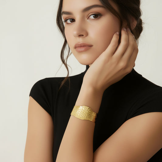 Brazalete Dorado Contour Tex